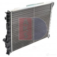 Радиатор охлаждения двигателя AKS DASIS O10S CL 010090n 865801 4044455169567 - Изображение 6