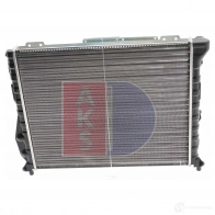 Радиатор охлаждения двигателя AKS DASIS O10S CL 010090n 865801 4044455169567 - Изображение 8