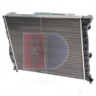 Радиатор охлаждения двигателя AKS DASIS O10S CL 010090n 865801 4044455169567 - Изображение 9