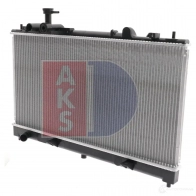 Радиатор охлаждения двигателя AKS DASIS Mazda R GRTEKE 110038n 4044455206330