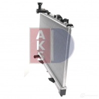 Радиатор охлаждения двигателя AKS DASIS 868662 R GRTEKE 110038n 4044455206330 - Изображение 4