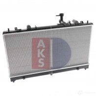 Радиатор охлаждения двигателя AKS DASIS 868662 R GRTEKE 110038n 4044455206330 - Изображение 8
