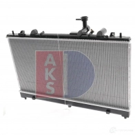 Радиатор охлаждения двигателя AKS DASIS 868662 R GRTEKE 110038n 4044455206330 - Изображение 10
