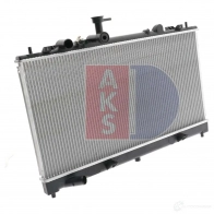 Радиатор охлаждения двигателя AKS DASIS 868662 R GRTEKE 110038n 4044455206330 - Изображение 15