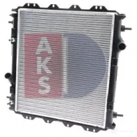 Радиатор охлаждения двигателя AKS DASIS 520044n INVAX R 874646 4044455207290
