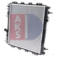 Радиатор охлаждения двигателя AKS DASIS 520044n INVAX R 874646 4044455207290 - Изображение 2