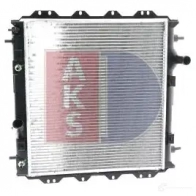 Радиатор охлаждения двигателя AKS DASIS 520044n INVAX R 874646 4044455207290 - Изображение 16