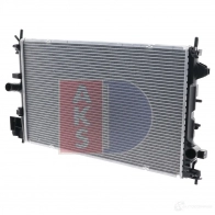 Радиатор охлаждения двигателя AKS DASIS X3 WBS 150081n 4044455447474 870163