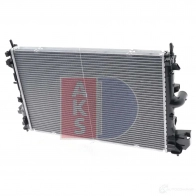 Радиатор охлаждения двигателя AKS DASIS X3 WBS 150081n 4044455447474 870163 - Изображение 10