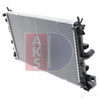 Радиатор охлаждения двигателя AKS DASIS X3 WBS 150081n 4044455447474 870163 - Изображение 11