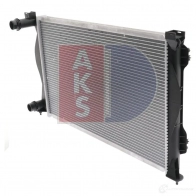 Радиатор охлаждения двигателя AKS DASIS Z DWYZ 480049n 873872 4044455207139 - Изображение 3
