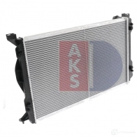 Радиатор охлаждения двигателя AKS DASIS Z DWYZ 480049n 873872 4044455207139 - Изображение 7