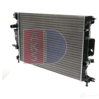 Радиатор охлаждения двигателя AKS DASIS 090148n 4044455759256 Ford Mondeo 5 (CNG, CF) Универсал 2.0 TDCi 150 л.с. 2014 – наст. время H1L TQ