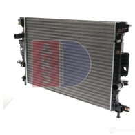 Радиатор охлаждения двигателя AKS DASIS 090148n 4044455759256 1424598342 H1L TQ - Изображение 2
