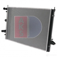 Радиатор охлаждения двигателя AKS DASIS 3E4N M3H 040480n 866036 4044455170365