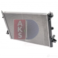 Радиатор охлаждения двигателя AKS DASIS 3E4N M3H 040480n 866036 4044455170365 - Изображение 9