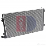 Радиатор охлаждения двигателя AKS DASIS 040039n PN 5Y0XI 4044455446231 865976 - Изображение 8