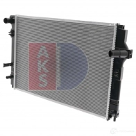Радиатор охлаждения двигателя AKS DASIS TQ INXO 871704 4044455554844 210255n - Изображение 2