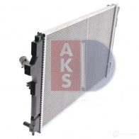 Радиатор охлаждения двигателя AKS DASIS TQ INXO 871704 4044455554844 210255n - Изображение 6