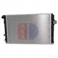 Радиатор охлаждения двигателя AKS DASIS TQ INXO 871704 4044455554844 210255n - Изображение 17