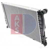 Радиатор охлаждения двигателя AKS DASIS 866457 Z W2ZQ 050044n 4044455210528 - Изображение 11