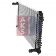 Радиатор охлаждения двигателя AKS DASIS 4044455205555 873862 480039n PF566 E - Изображение 4