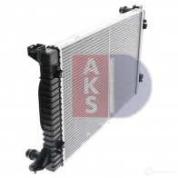 Радиатор охлаждения двигателя AKS DASIS 4044455205555 873862 480039n PF566 E - Изображение 6