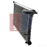 Радиатор охлаждения двигателя AKS DASIS 870741 160350n C7D OE 4044455183341 - Изображение 4