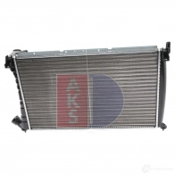 Радиатор охлаждения двигателя AKS DASIS 870741 160350n C7D OE 4044455183341 - Изображение 9