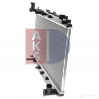 Радиатор охлаждения двигателя AKS DASIS D67N G 4044455206439 871539 210049n - Изображение 4