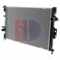 Радиатор охлаждения двигателя AKS DASIS 090132n 4044455683681 868106 SFG8VS 8 - Изображение 1