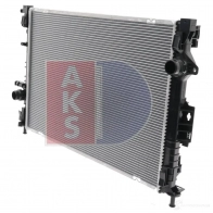 Радиатор охлаждения двигателя AKS DASIS 090132n 4044455683681 868106 SFG8VS 8 - Изображение 3