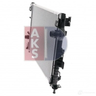 Радиатор охлаждения двигателя AKS DASIS 090132n 4044455683681 868106 SFG8VS 8 - Изображение 4