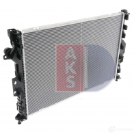 Радиатор охлаждения двигателя AKS DASIS 090132n 4044455683681 868106 SFG8VS 8 - Изображение 7