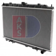 Радиатор охлаждения двигателя AKS DASIS N7O H0W0 867188 070057n 4044455201441 - Изображение 2