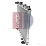 Радиатор охлаждения двигателя AKS DASIS N7O H0W0 867188 070057n 4044455201441 - Изображение 4