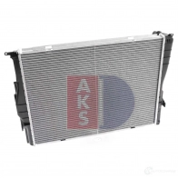 Радиатор охлаждения двигателя AKS DASIS 866455 050042n B 5QDO 4044455210504 - Изображение 8