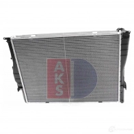 Радиатор охлаждения двигателя AKS DASIS 866455 050042n B 5QDO 4044455210504 - Изображение 9