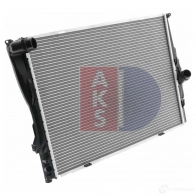 Радиатор охлаждения двигателя AKS DASIS 866455 050042n B 5QDO 4044455210504 - Изображение 15