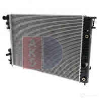 Радиатор охлаждения двигателя AKS DASIS 870292 4044455182375 UW1 MJB 151210n
