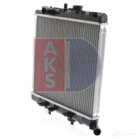 Радиатор охлаждения двигателя AKS DASIS 111280n 4044455196310 868771 REA8V N - Изображение 3
