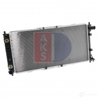 Радиатор охлаждения двигателя AKS DASIS 868758 111000n EA6A LB 4044455102700 - Изображение 16