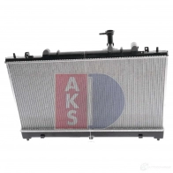 Радиатор охлаждения двигателя AKS DASIS 868663 4044455208181 110039n Y3 F78DB - Изображение 9