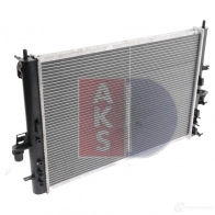 Радиатор охлаждения двигателя AKS DASIS 1RY40 R5 370029n 4044455202257 873153 - Изображение 7