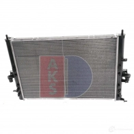 Радиатор охлаждения двигателя AKS DASIS 1RY40 R5 370029n 4044455202257 873153 - Изображение 9