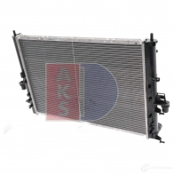 Радиатор охлаждения двигателя AKS DASIS 1RY40 R5 370029n 4044455202257 873153 - Изображение 10