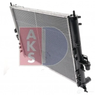 Радиатор охлаждения двигателя AKS DASIS 1RY40 R5 370029n 4044455202257 873153 - Изображение 11