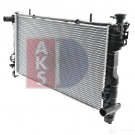 Радиатор охлаждения двигателя AKS DASIS 874759 4044455196594 96S7GK T 520780n - Изображение 2