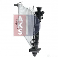 Радиатор охлаждения двигателя AKS DASIS 874759 4044455196594 96S7GK T 520780n - Изображение 3