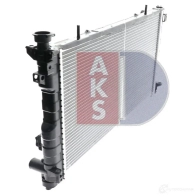 Радиатор охлаждения двигателя AKS DASIS 874759 4044455196594 96S7GK T 520780n - Изображение 5